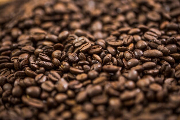 Close up coffee background