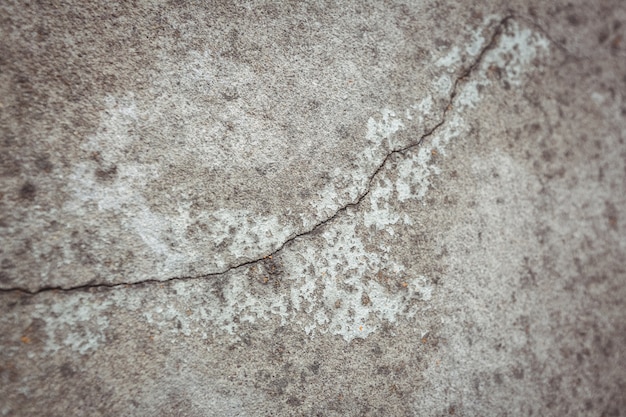 Close-up of concrete wall with crack