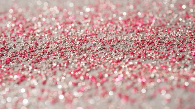 Free photo close up on confetti, sparks and glitter