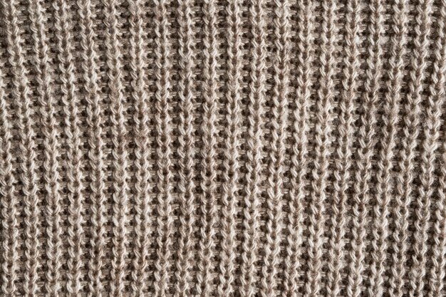 Close up on cozy texture clothing