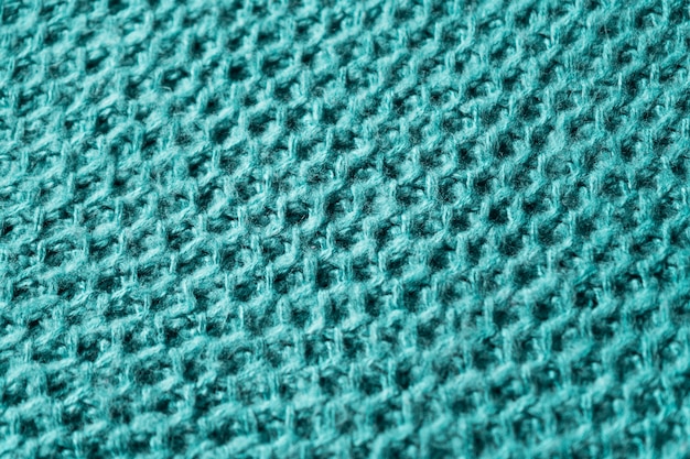 Close up on cozy texture clothing