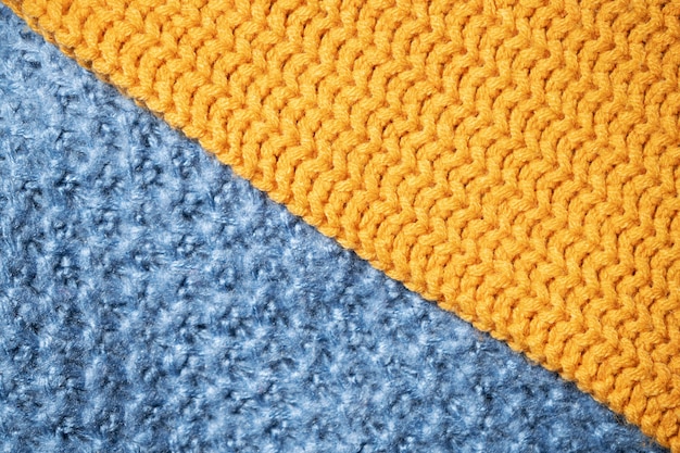 Free photo close up on cozy texture clothing