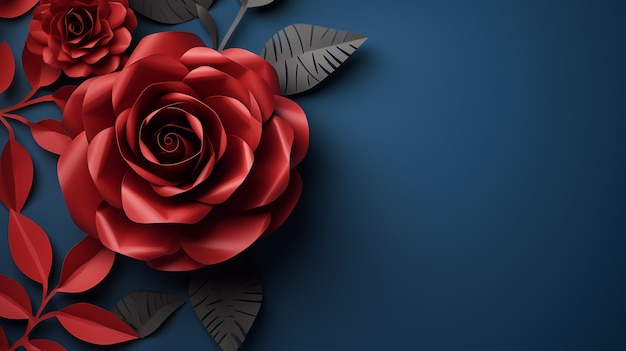 Foto gratuita primo piano sulle rose decorative