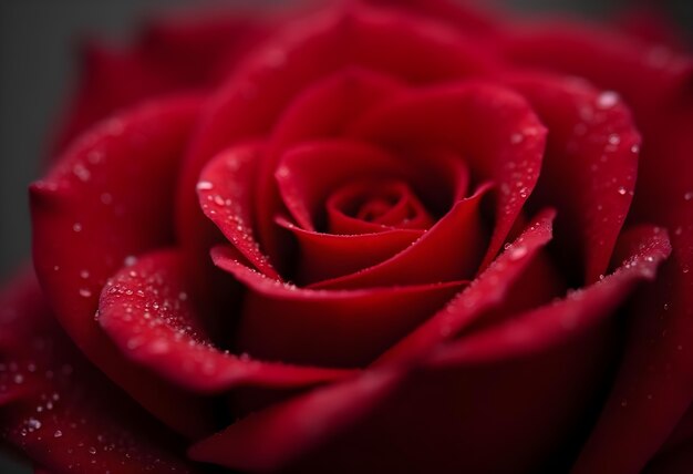 close up on delicate  rose
