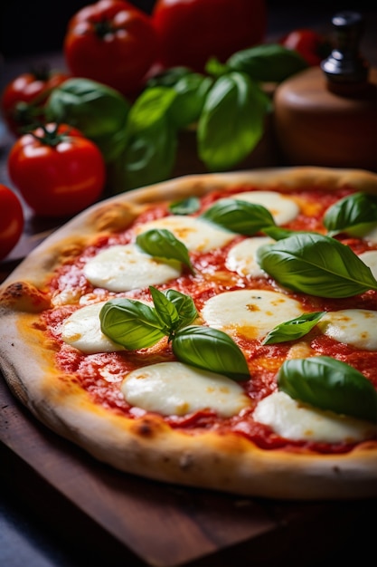 Foto gratuita primo piano su una deliziosa pizza