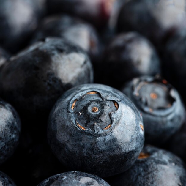 Close-up on delicious textured food