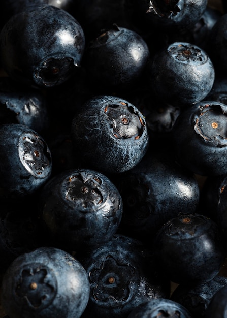 Close-up on delicious textured food