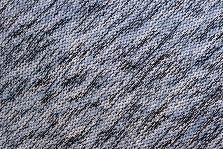 Free Photo close up detail of cozy clothing texture
