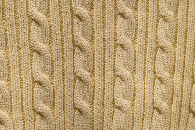 Free photo close up detail of cozy clothing texture