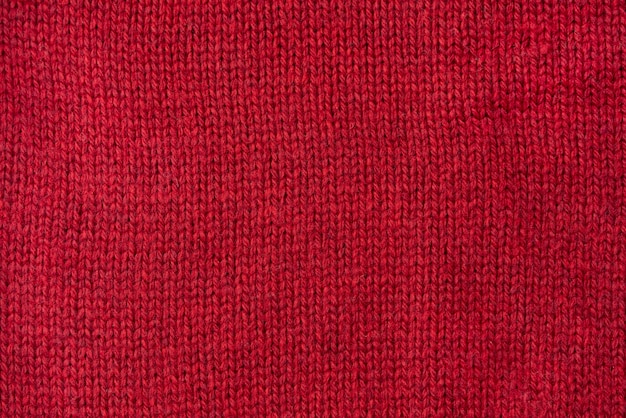 Close up detail of cozy clothing texture