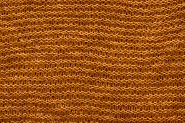 Close up detail of cozy clothing texture