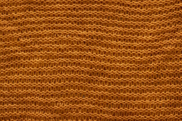 Close up detail of cozy clothing texture