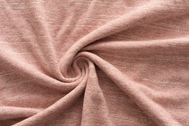 Close up detail of cozy clothing texture