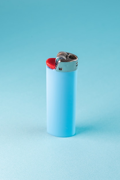 Free photo close up details of a lighter isolated