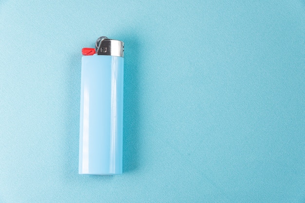 Close up details of a lighter isolated