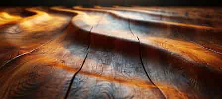 Free photo close up on details of wood surface