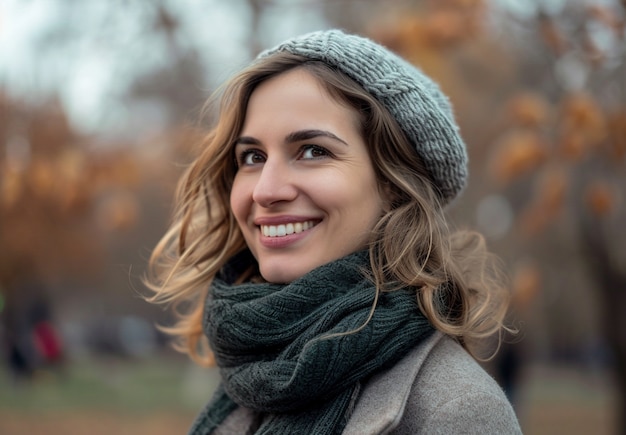 Close up on excited person portrait