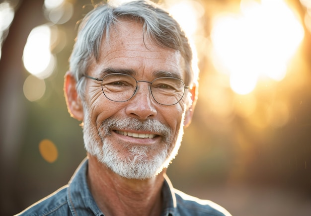 Free photo close up on excited person portrait