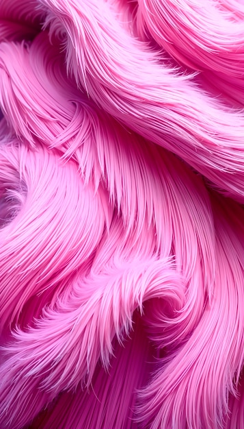 close up on faux fur texture