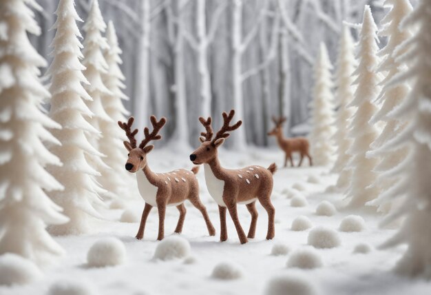 Free Photo close up on felt animal