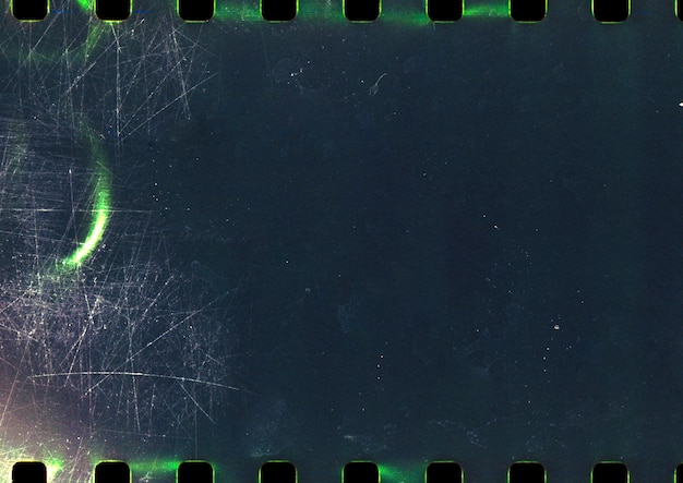 close up on film texture details