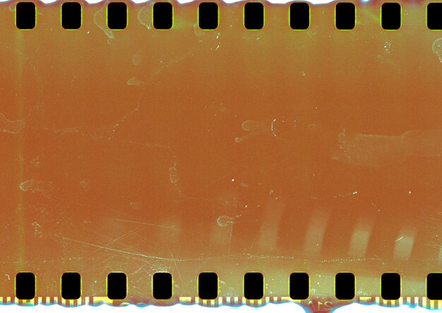 Close up on film texture details