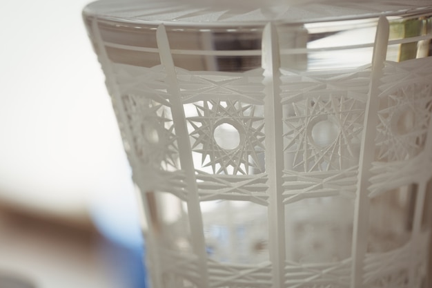 Close-up of glassware