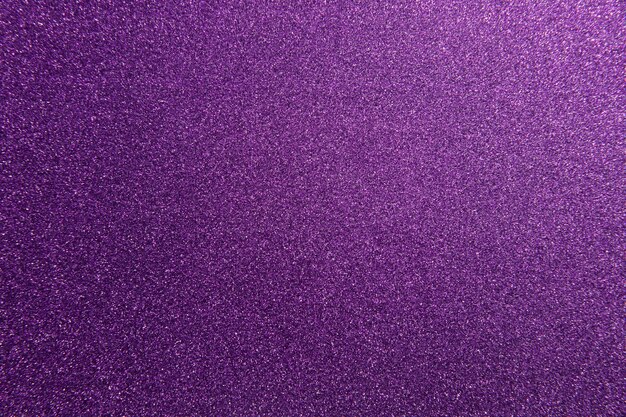 Close up on glittering purple fabric