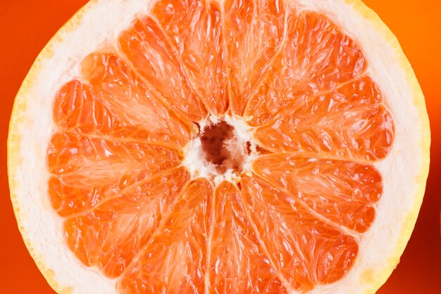 Close up grapefruit background