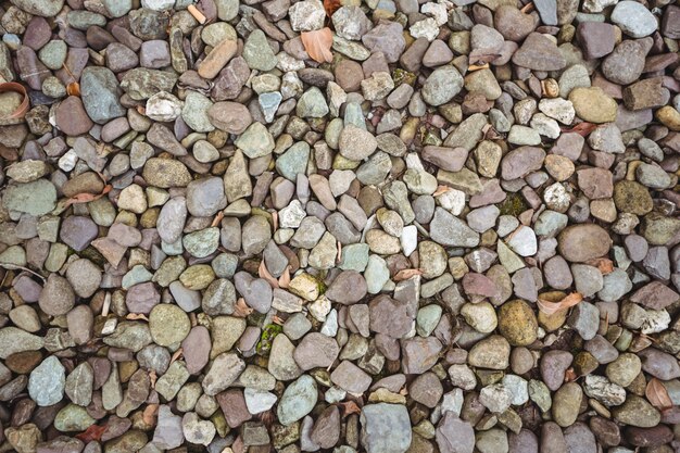 Close-up of gravel background