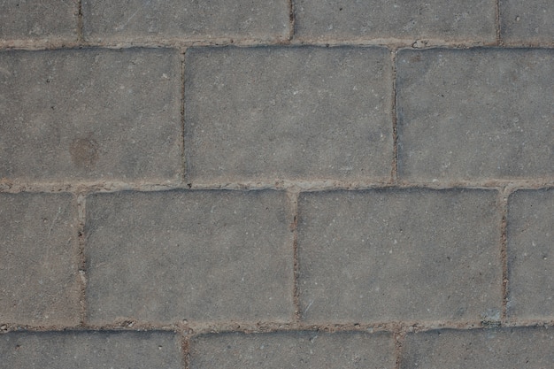 Close-up of gray block wall