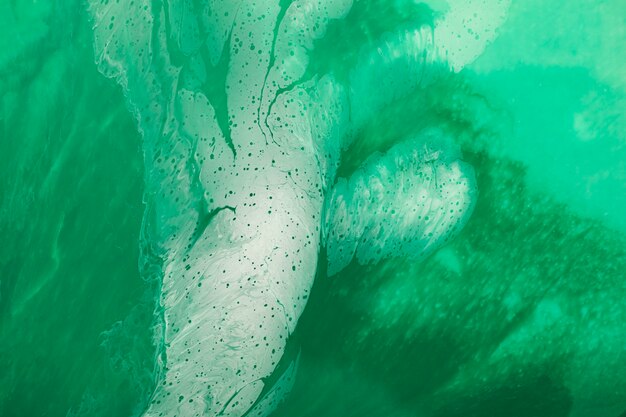 Close up on green jade texture