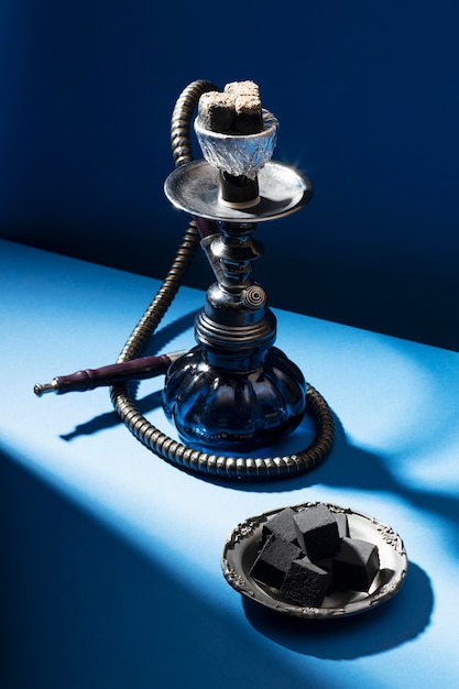 Close up on hookah for vaping
