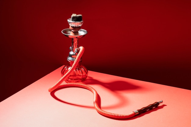 Close up on hookah for vaping