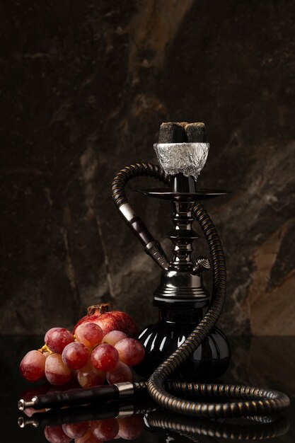 Close up on hookah for vaping