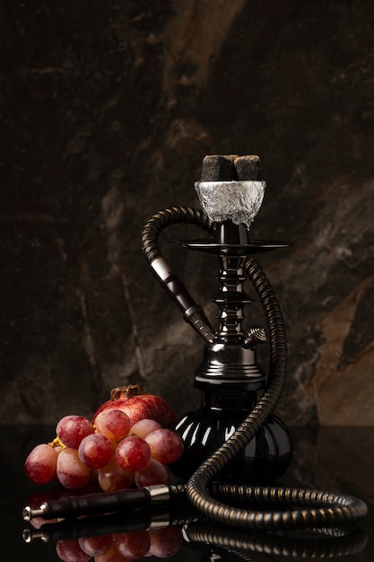 Close up on hookah for vaping