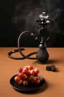 Free photo close up on hookah for vaping