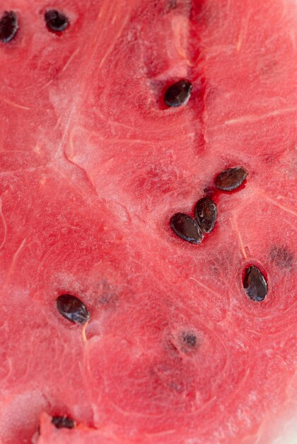 Close up of inside part of watermelon