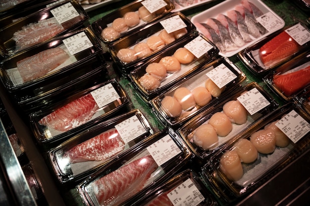 Foto gratuita primo piano sul cibo di strada giapponese