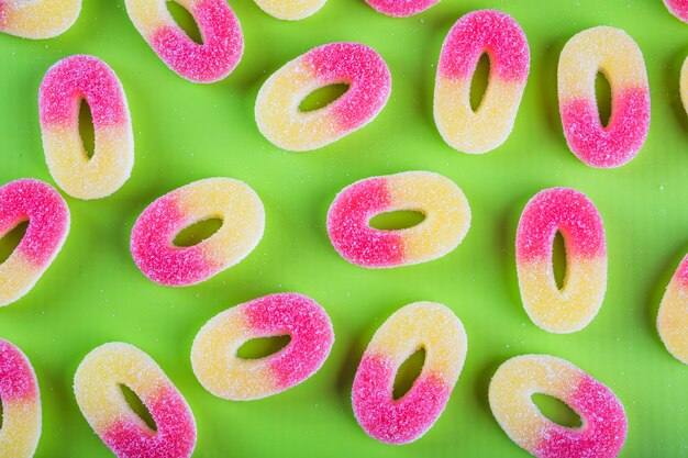 Close-up jelly rings