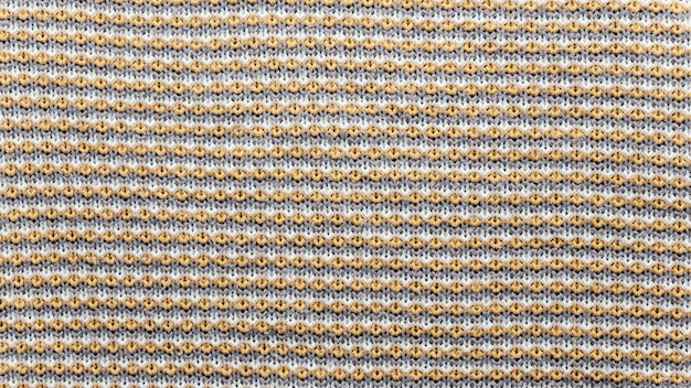 Close up knitted textile