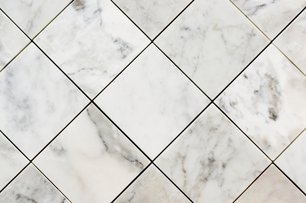 Free photo close up of marble textured tiles