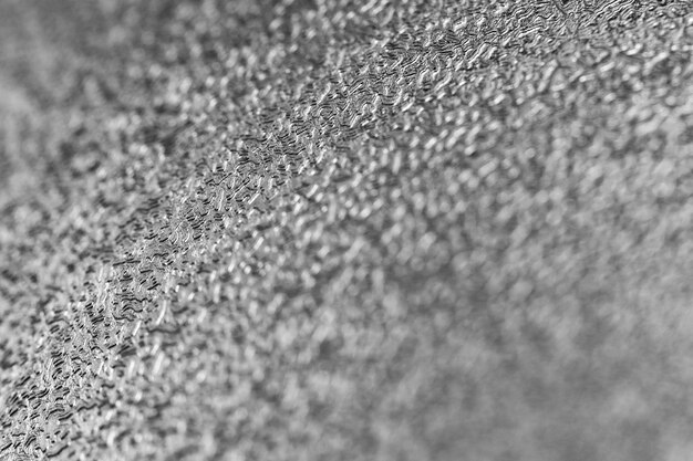 Close-up metallic grey background