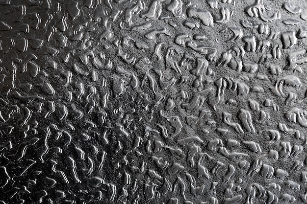 Close-up metallic grey background