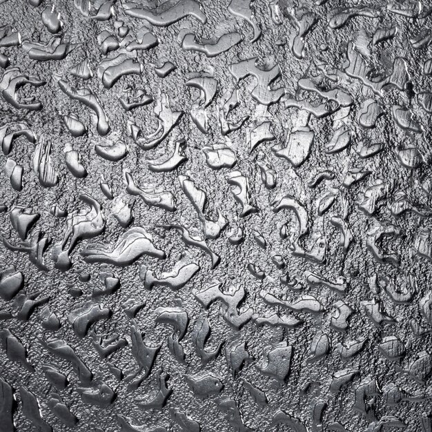 Close-up metallic grey background