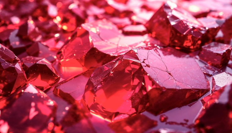 Free Photo close up on mineral background