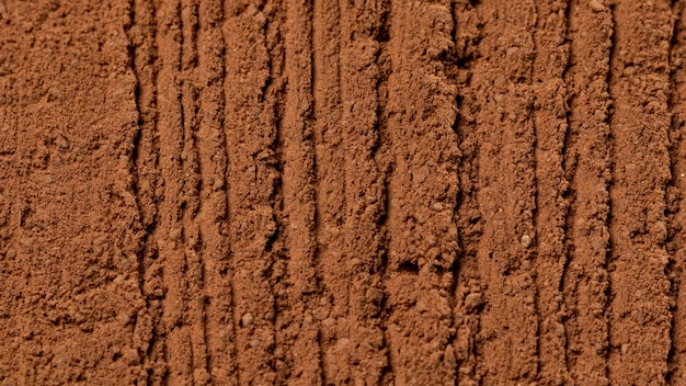 Close up mixture of clay pot texture