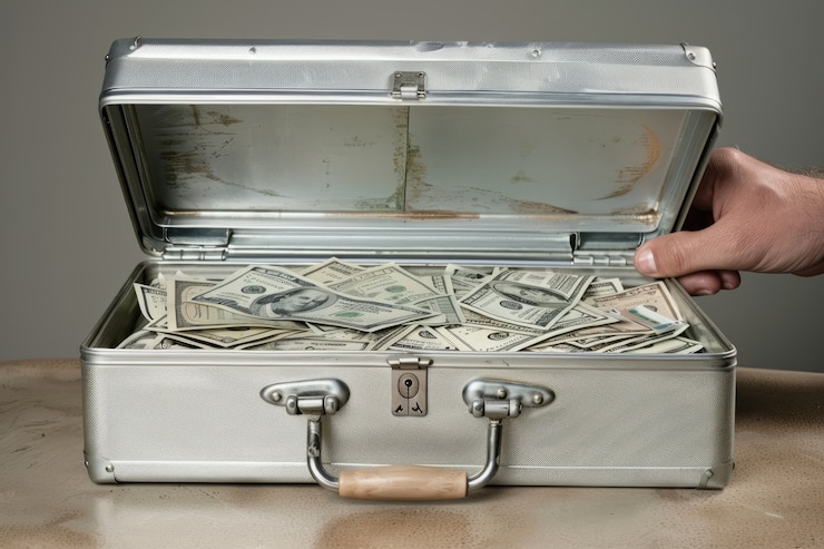 無料Photo 貯蓄のために貯めたお金の詳細