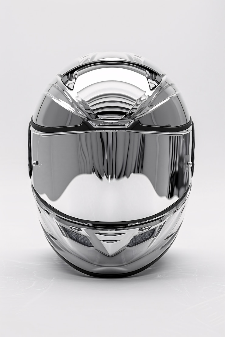 無料Photo モーターサイクルのヘルメットのクローズアップ