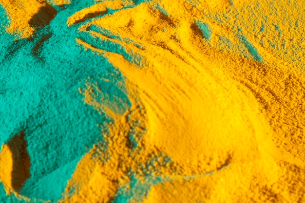 Close-up mound of sand